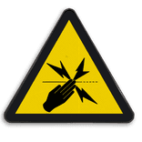 Autocollant ou panneau - Fil conducteur
