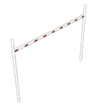 Limiteur de hauteur variable 1,8 - 2,8 mètres avec montants Ø102mm - Version fixe