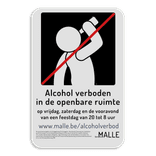 Informatiebord 2:3 reflecterend met je eigen opdruk