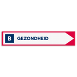 Verwijsbord KOKER - Klasse 3 reflecterend