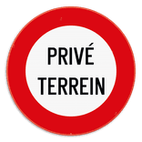 Verkeersbord C3 - Privé terrein