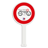 Brigadierbordje - C3 met je eigen logo