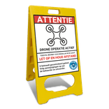 CarrySign TSY 515x965mm - beeldmaat 440x590mm - 4 kg - stoepbord