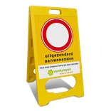 CarrySign TSY 515x965mm - beeldmaat 440x590mm - 4 kg - stoepbord