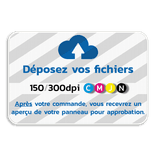 Panneau de parking 3:2 - Personnalisé