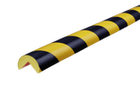 Hoekbescherming - kunststof stootbescherming Ø40mm type A - zelfklevend of magnetisch