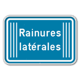 Panneau G2000 - G type III - Rainures latérales