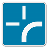 Panneau G2000 - G type VIII - Route prioritaire