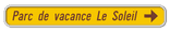 Panneau G2000 - F37 - Hôtel, restaurant, camping - Droite