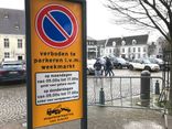 Zoneportaal RVV E01 parkeerverbod tijdens weekmarkt - reflecterend