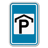 Panneau G2000 - F60 - Annonce d’un parking couvert