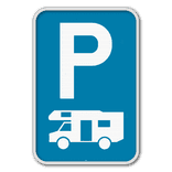 Panneau G2000 - E9h - Stationnement réservé aux camping-cars