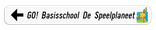Verkeersbord SB250 F34a - Openbare inrichting - links + picto