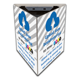 3D - Driehoekig informatiebord