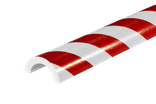 Buisbescherming kunststof - Ø50mm type R50 - lengte 1 meter zelfklevend