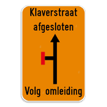Informatiebord 2:3 reflecterend met je eigen opdruk
