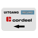 Informatiebord 3:2 reflecterend met je eigen opdruk