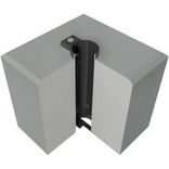Support en béton avec manchon de sol Ø60-76mm - 300x300x300mm