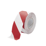 Vloertape geel/zwart of rood/wit anti-slip - rol 18,3 meter