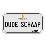 Personaliseerbaar Gents straatnaambord SB250