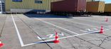 Wegmarkering - cijfers/letters diverse hoogtes - wegenverf