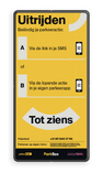 Informatiebord uitrijden - 400x800 - ParkBee