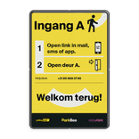 Informatiebord Ingang + tekst - 2:3 - ParkBee