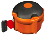 Skipper cassette met afzetlint - 9 meter lang - verschillende kleuren