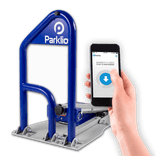 Barrière anti-stationnement Parklio Smart Solar automatique avec application
