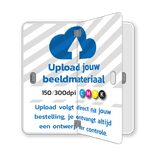 Klapbord 2 standen - eigen ontwerp - reflecterend