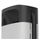 R2 duurzame afvalbak - 50 liter - Zilver aluminium