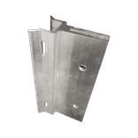 Support pour panneau plat avec collier inox variable – fixation sur poteau