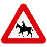 Panneau  SB250 - Attention Cavaliers