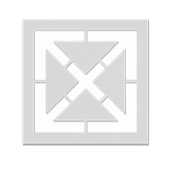 Pochoir de marquage en croix - plusieurs dimensions