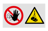 Werfbord met 2 PBM pictogrammen