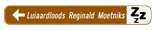 Informatiebord 1200x150mm reflecterend met je eigen opdruk