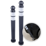 Afzetpaal CityPole flexibel Ø80x700/900mm - reflecterend - bodemmontage