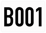 Vloersticker - anti slip - met eigen ontwerp