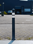 Afzetpaal CityPole flexibel Ø80x700/900mm - reflecterend - bodemmontage