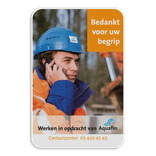 Informatiebord 2:3 reflecterend met je eigen opdruk