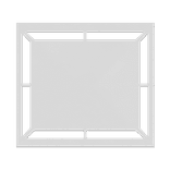 Wegmarkering spuitmal PVC (5mm) - Sjabloon rechthoek
