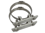 Bordbeugelset VARIABEL - RVS klemband (set 2 stuks)