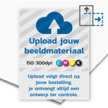 Alupanel bordpaneel - met eigen ontwerp / logo reflecterend