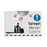 Alupanel bordpaneel - met eigen ontwerp / logo reflecterend