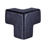 Hoekstuk kunststof 3-zijdig 26x19mm type E - zelfklevend