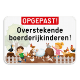 Informatiebord 3:2 reflecterend met je eigen opdruk