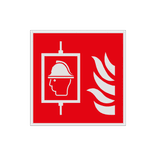 Pictogramme de sécurité F017 - Ascenseur pour pompiers - réfléchissant
