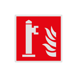 Pictogramme de sécurité F002 - Bouche d'incendie - rétroréfléchissant