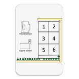 Informatiebord 2:3 reflecterend met je eigen opdruk