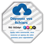 Panneau d'information octogonal réfléchissant avec votre propre impression